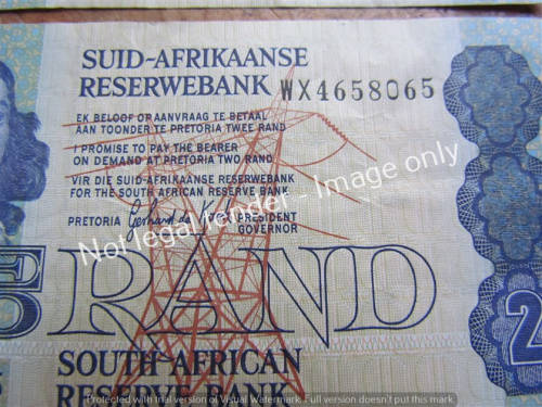 2 X G DE KOCK WX REPLACEMENT NOTES R2.00 UNC/AU/EF+BID PER NOTE+