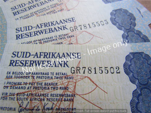 4 x DE KOCK CONSECUTIVE R2 NOTES (GR) UNC **BID PER NOTE**