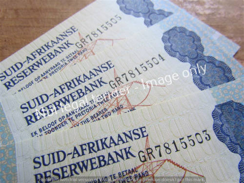 4 x DE KOCK CONSECUTIVE R2 NOTES (GR) UNC **BID PER NOTE**