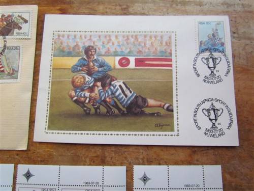 LIMITED EDITION SILK COVER + CARDS + STAMPS - 1 BID FOR THE LOT