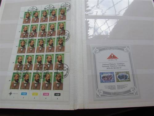 $$CRAZY R1 START$$ 2 X ALBUMS + STAMPS + SHEETS + MINI SHEETS *ALBUMS SHOW RUST SPOTS