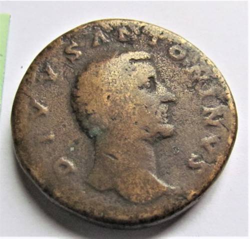Antoninus Pius AD138-161 **Rare Roman Coin**!! R1000.00**INCLUDES COURIER TO DOOR