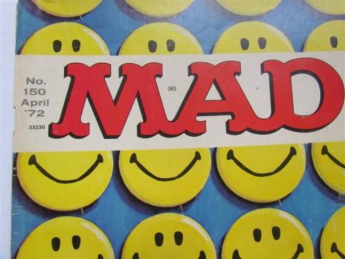 MAD MAGAZINE VINTAGE HAVE A NICE DAY ISSUE 1972 #150