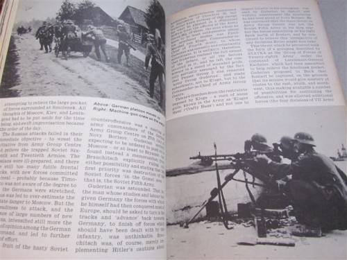 Purnells History of the Second World War WWII- the defence of Morcow*SCARCE soft cover**