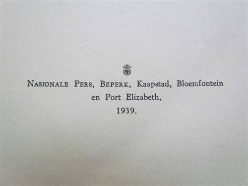 1939 Die Groot Lemoine - Kapt. Eugene De Beck - Versameling het in HuisGenoot verskyn