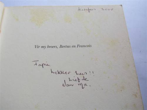 Deon Meyer - 13 UUR - 1st Edition 1st Printing 2008 - foxing present