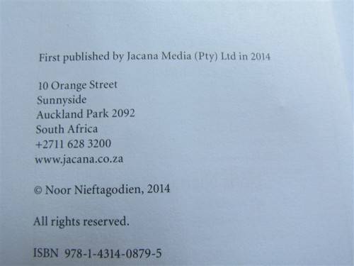 SOWETO UPRISING - NOOR NIEFTAGODIEN - FIRST PUBLICATION