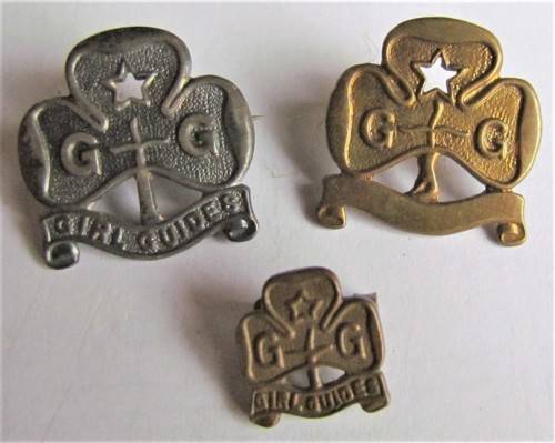 3 X GIRL GUIDES BADGES - 1 BID FOR ALL