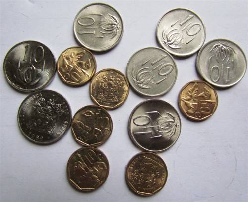RSA 10c LOT - 1989/91/88/71 - 1 bid for all **LOW START**