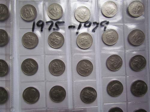RSA 10c LOT - 1965 E+A to 1989 Some UNC/AU **LOW START** 120+ Coins