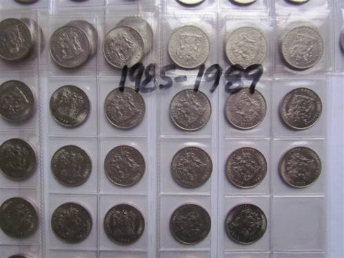 RSA 20c LOT - 1965 E+A to 1989 Some UNC/AU **LOW START**