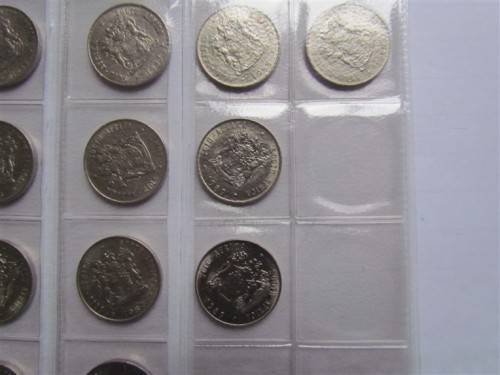 RSA 20c LOT - 1965 E+A to 1989 Some UNC/AU **LOW START**