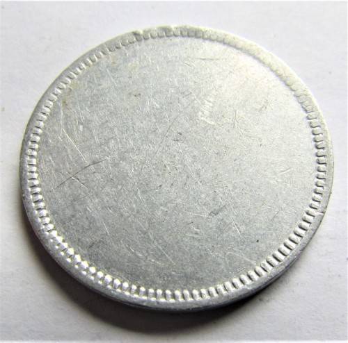 Token - 50 - Blank on the reverse - Unknown