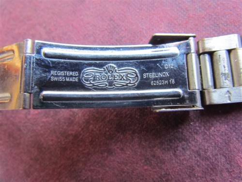 @CRAZY R1 START@ ROLEX STRAP - Probably a fake ???? Unknown - see pics