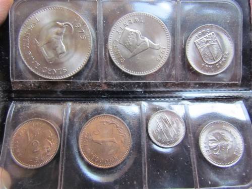 Coins of Rhodesia Uncirculated in Rhodesai Coin Flip