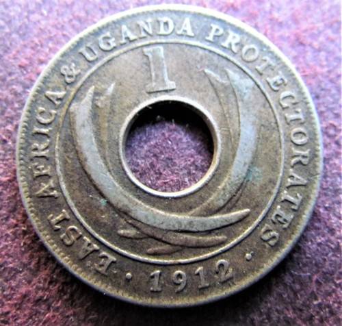 1912 East Africa & Uganda 1 Cent