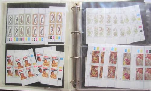 BOP - Stamp Sets Controls+FDC`S IN FILE with Album Pages