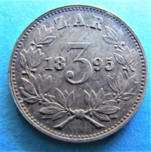 1895 3d ZAR Tiekie **SILVER**