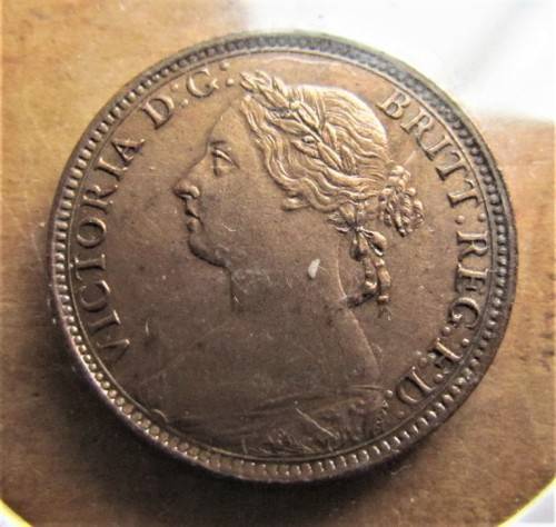 GB 1893 1/4d Farthing