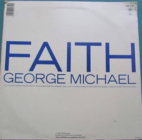 GEORGE MICHAEL VINTAGE LP - FAITH