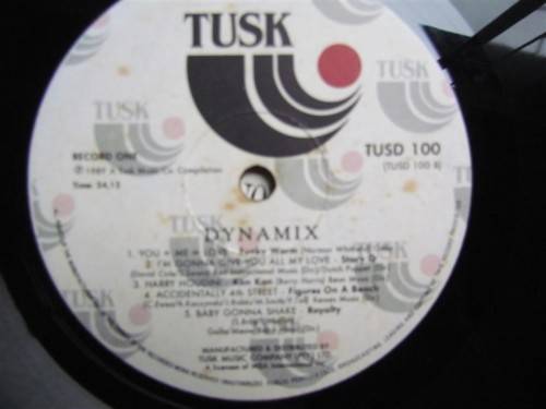Dynamix 2 LP Dance Remix - Vintage Vinyl LP Record