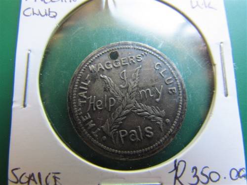 GB 1930`s ***Scarce*** Tailwaggers Club Token