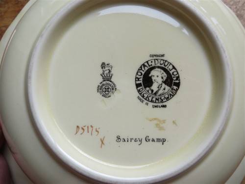 Royal Doulton - Dickens Ware - Sairey Gamp Bowl +-240mm
