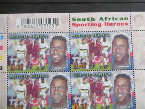Lucas Radebe Sporting Heroes Sheet UMM
