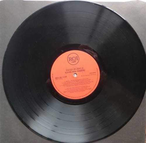 Deep Purple Slaves & Masters Vintage Vinyl LP - Very Good Condition - see pics