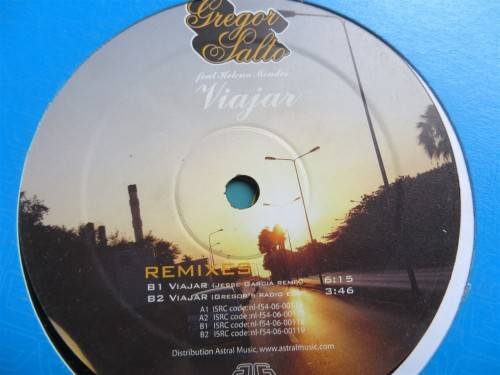 Gregor Salto Viajar  - Techno House DJ Dance LP