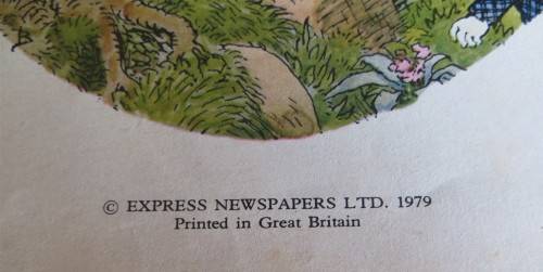 1979 RUPERT THE BEAR - DAILY EXPRESS ANNUAL