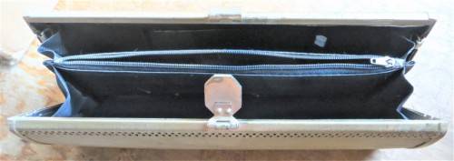 Vintage hinged + Catch clutch purse