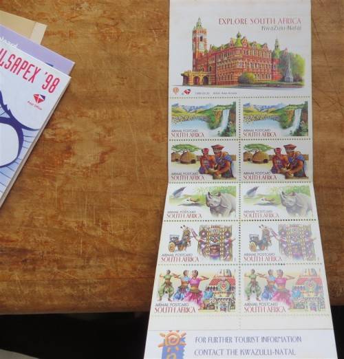 5 x SA  Booklets Blue Train/Whales/Explore SA High Value - 1 Bid for all