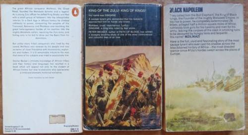 Zulu War Shaka Theme Book Collection  - Peter Becker