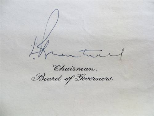 1935-56 Thank You Letter to Sergeant A.C Morgan - Royal Technical College