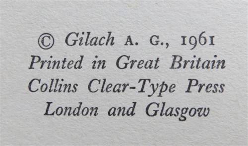 1961 Alistair MacLean - Fear is the Key