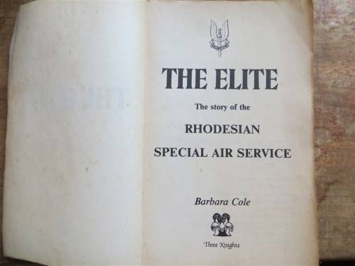 The Elite - Rhodesian Special Airforce - Well Used Poor Copy