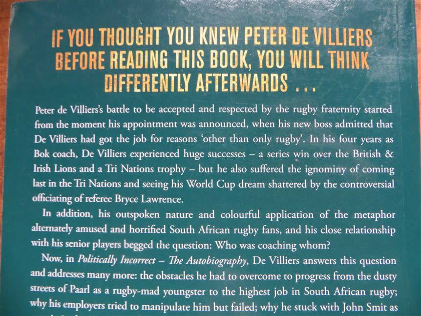Politically Incorrect - Signed by Pieter De Villers