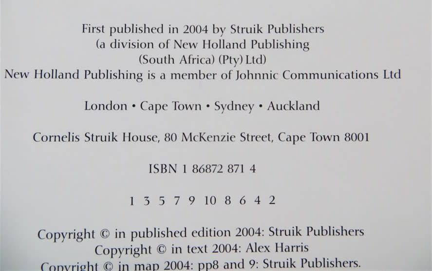 Rocks and Hard Places - Alex Harris Signed Copy - Highest Mountains