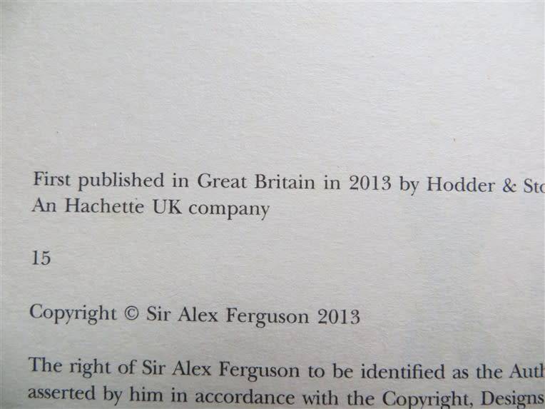 Alex Ferguson - My Autobiography