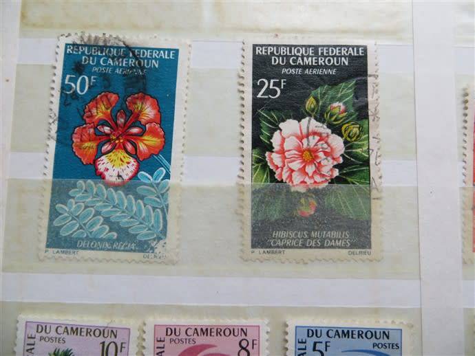 Assorted Cameroon Stamps Lot