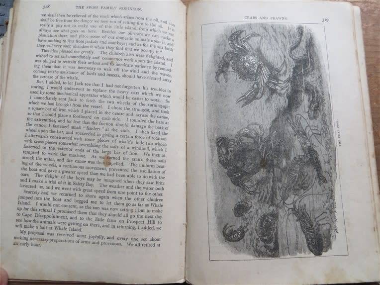 The Adventures of the Swiss Family Robinson - H.Frith - Illustrated