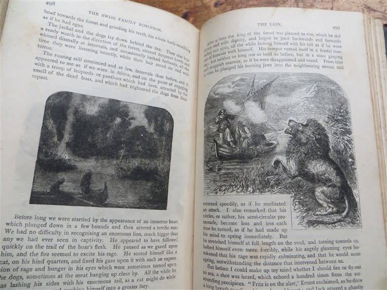 The Adventures of the Swiss Family Robinson - H.Frith - Illustrated