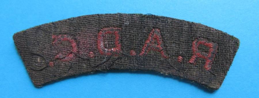 Royal Army Dental Corps Embroidered Shoulder Title **SCARCE**