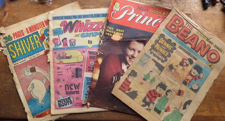 Beano + Princess + Whizzer + Shiver & Shake  Comics 1 Bid
