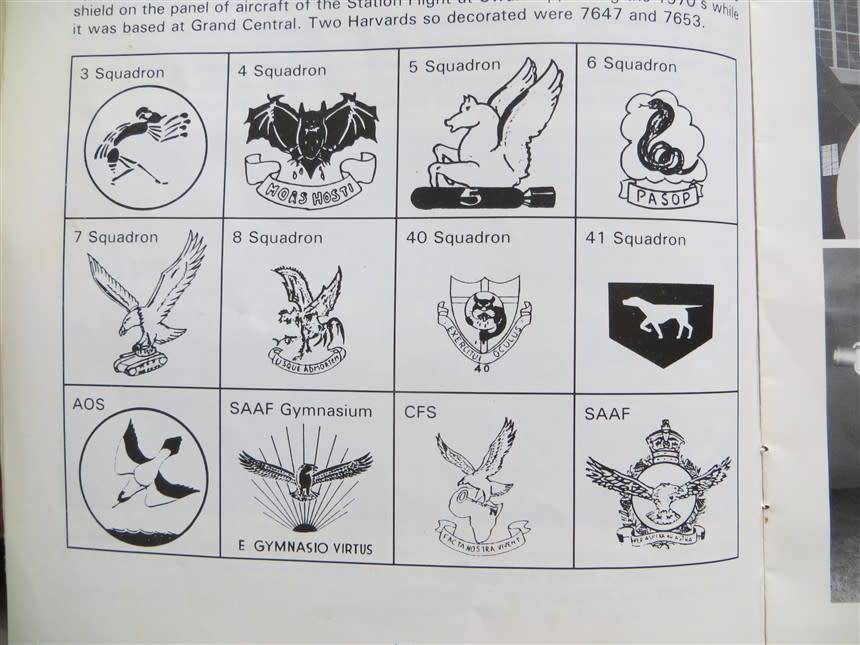 Harvard 1940-1995 in Service with SA Air Force Booklet
