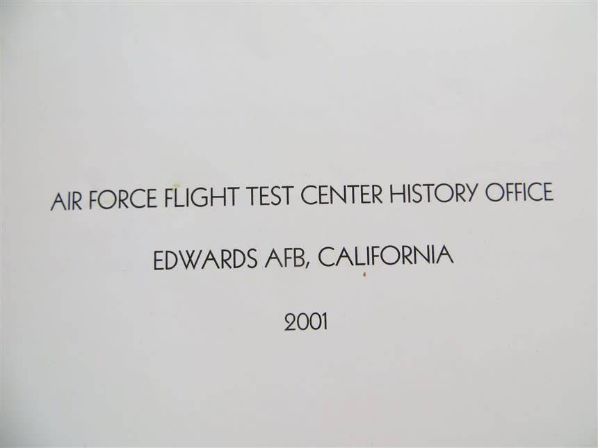 Edwards Air Force Base Booklet - US Air Force Flight Test Center