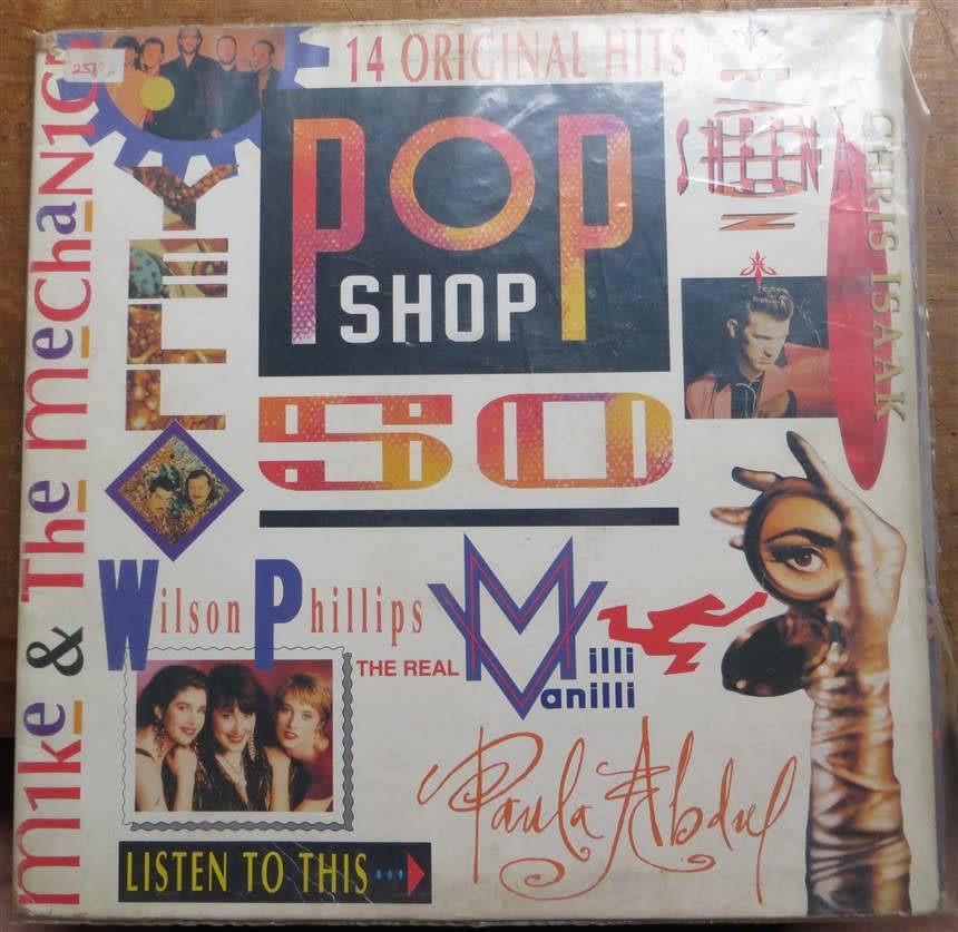 Pop Shop 50 - Vintage Vinyl LP - G see pics