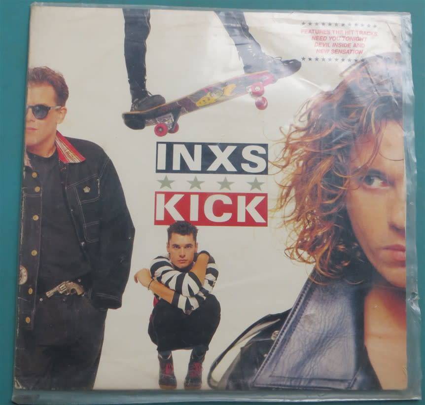 Vintage Vinyl LP - INXS - Kick - E/VG