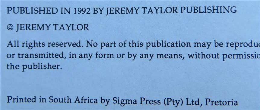 Jeremy Taylor - Ag Pleez Deddy